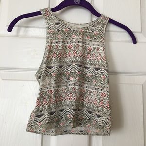 Aeropostale Tribal Crop Top